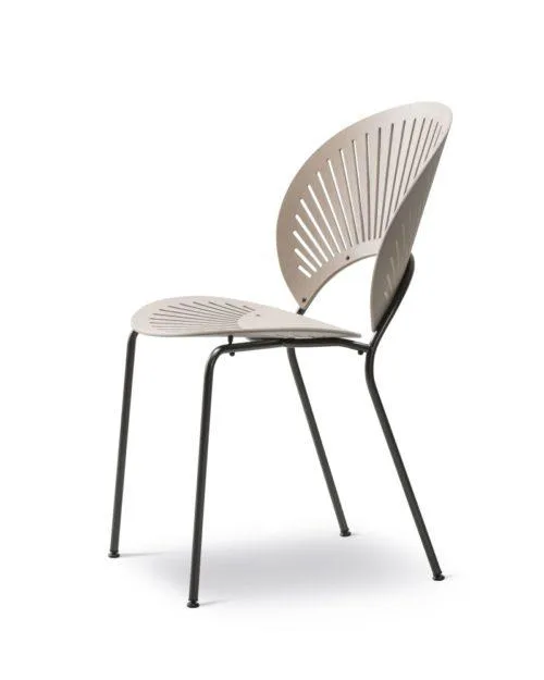 Fredericia TRINIDAD chair, beech/grey - Image 2