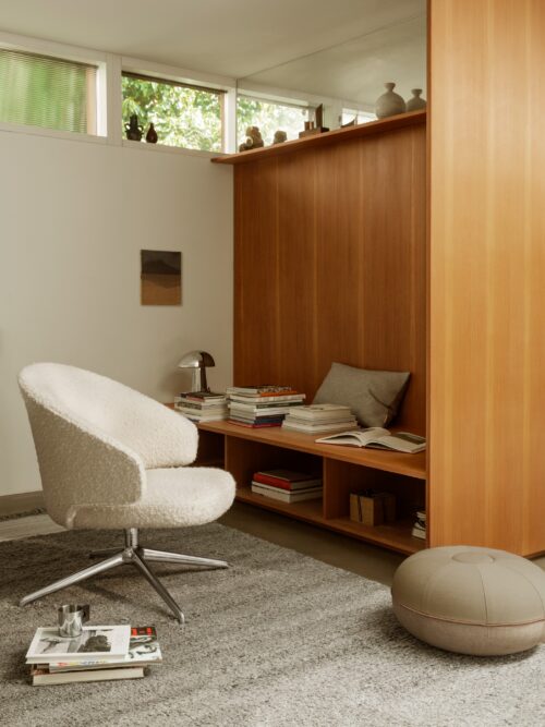 Fritz Hansen LET-nojatuoli pyörivällä jalustalla - Image 2