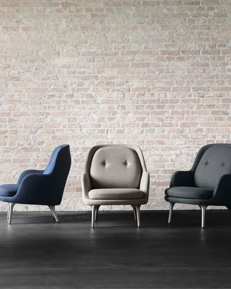 Fritz Hansen FRI -nojatuoli, roosa - Image 4