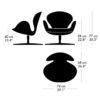 Fritz Hansen SWAN chair - Image 8