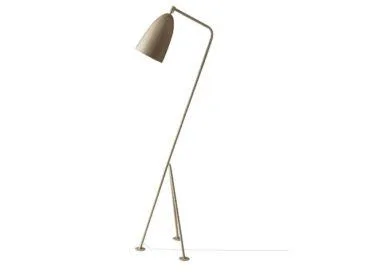 GUBI GRÄSHOPPA floor lamp, warm grey