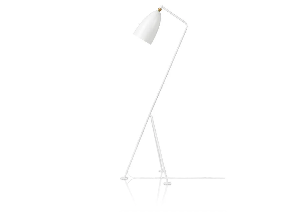 GUBI GRÄSHOPPA floor lamp, white