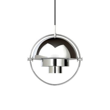 GUBI MULTI-LITE pendant, chrome