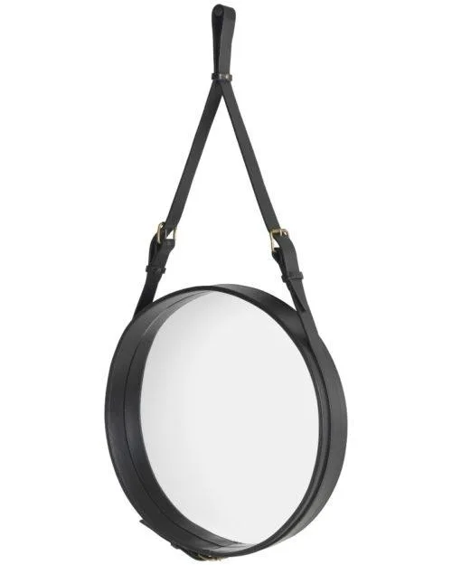GUBI ADNET CIRCULAR mirror Ø45 cm, black