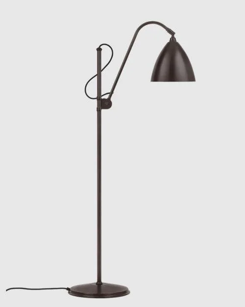 GUBI BESTLITE BL3 M floor lamp, black brass