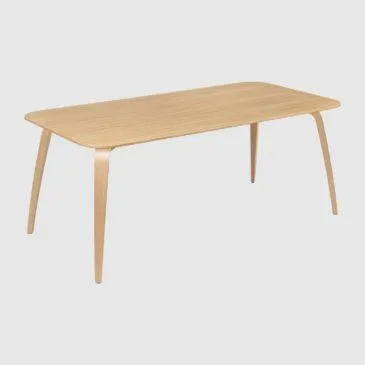 GUBI dining table, 180 x 90 cm, oak