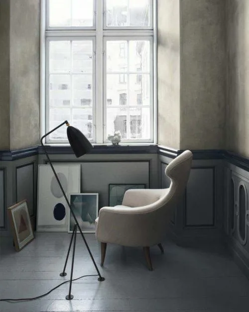 GUBI GRÄSHOPPA floor lamp, white - Image 4