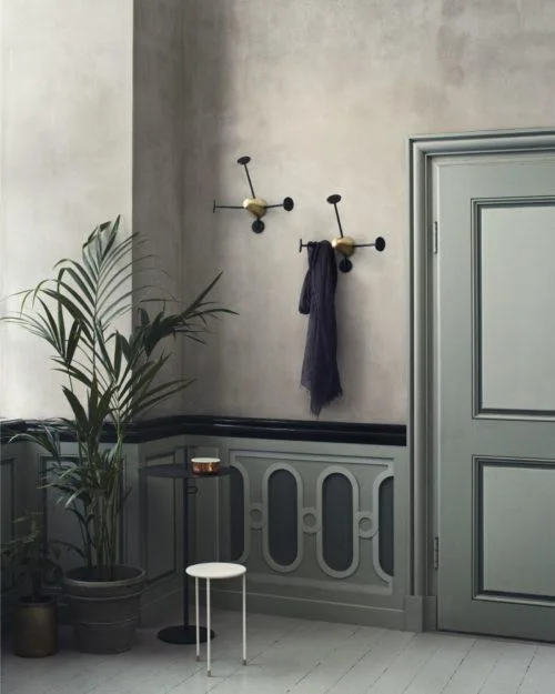 GUBI MATEGOT coat rack, black / brass - Image 2