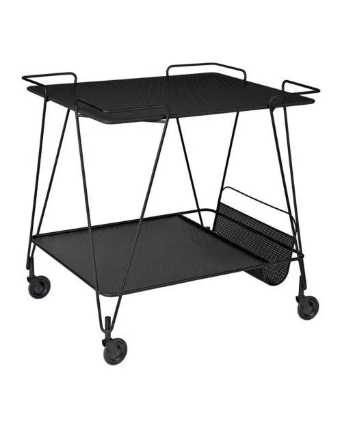 GUBI MATEGOT trolley, black
