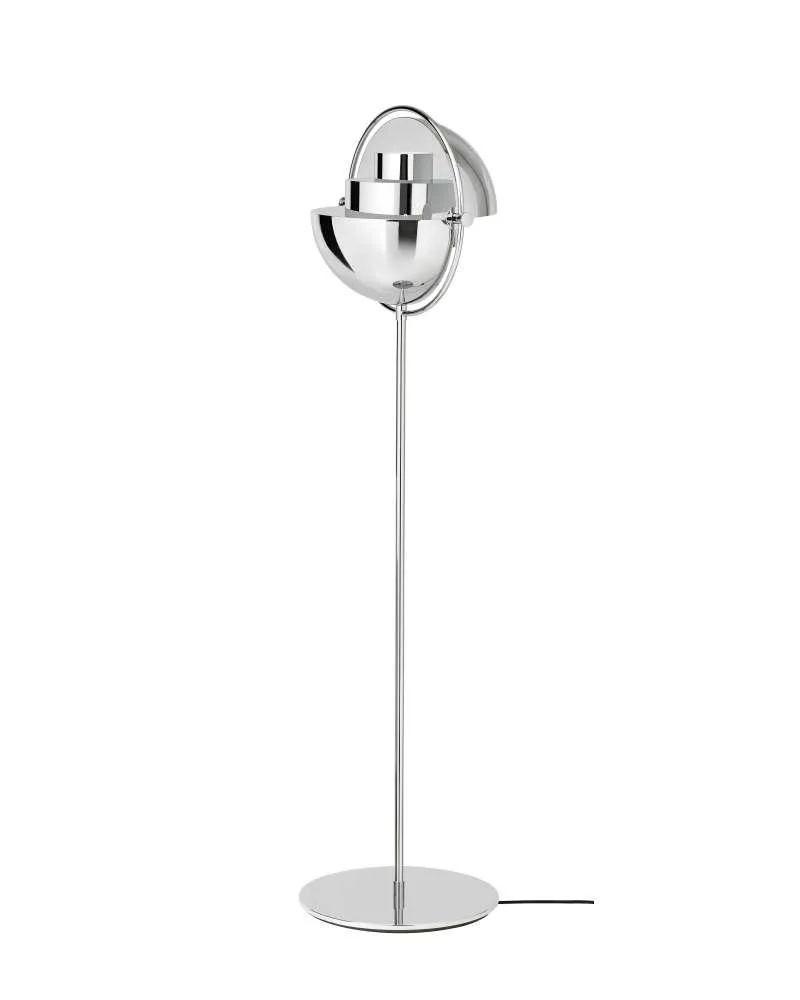 GUBI MULTI-LITE floor lamp, chrome - Image 2
