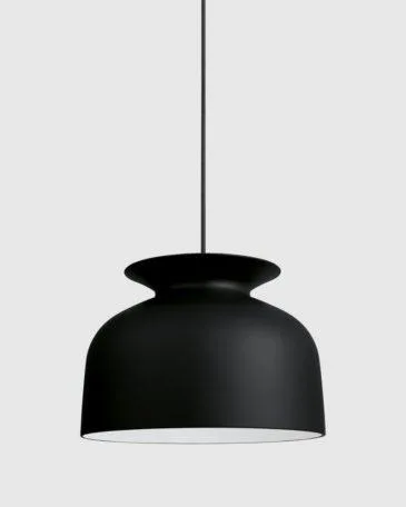 GUBI RONDE Ø40 cm -riippuvalaisin, musta