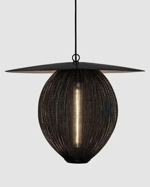 GUBI SATELLITE pendant large, black
