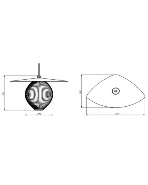 GUBI SATELLITE pendant large, black - Image 4