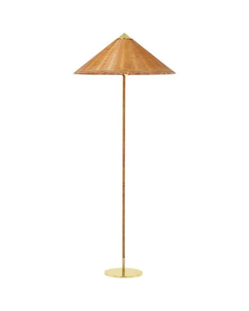 GUBI TYNELL 9602 floor lamp, wicker willow
