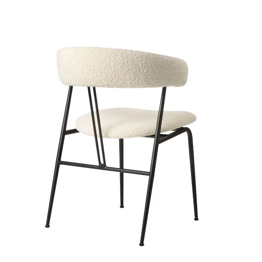 GUBI VIOLIN dining chair, fully upholstered, white - Image 2