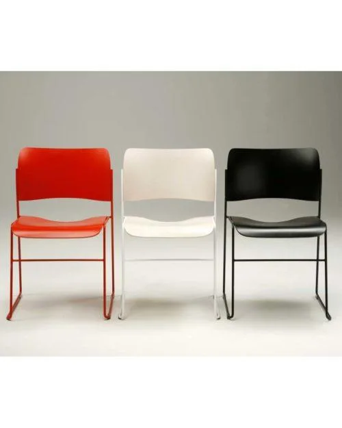 Howe 40/4 -tuoli, musta/teräs - Image 6