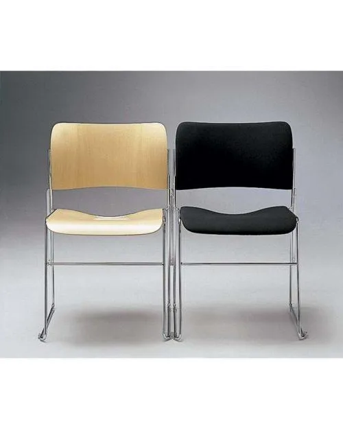 Howe 40/4 -tuoli, musta/teräs - Image 4