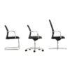 Howe MN1 office chair, dark grey / chrome - Image 8