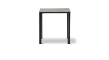 Fredericia PILOTI 6700 coffee table, black lacquered oak