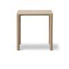 Fredericia PILOTI 6700 coffee table, white oiled oak