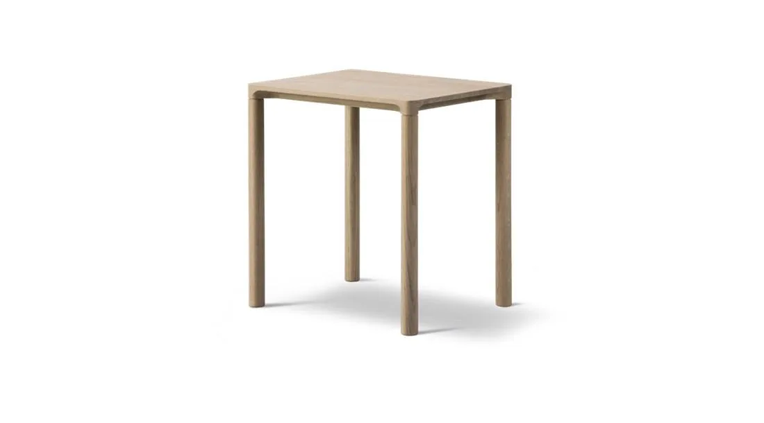 Fredericia PILOTI 6700 coffee table, white oiled oak - Image 2