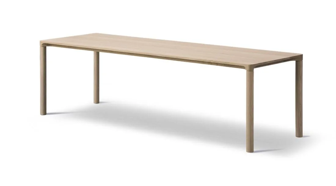 Fredericia PILOTI 6715 coffee table, white oiled oak - Image 2