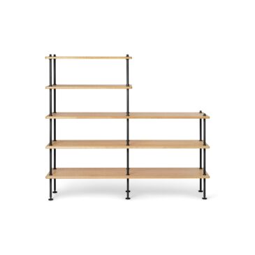 Carl Hansen BM0253 shelving system, oiled oak