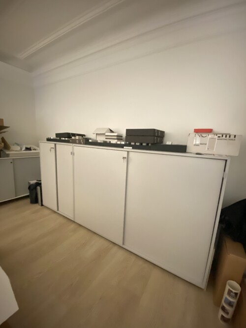 Dencon DELTA-liukuovikaappi 80cm, harmaa, outlet - Image 2