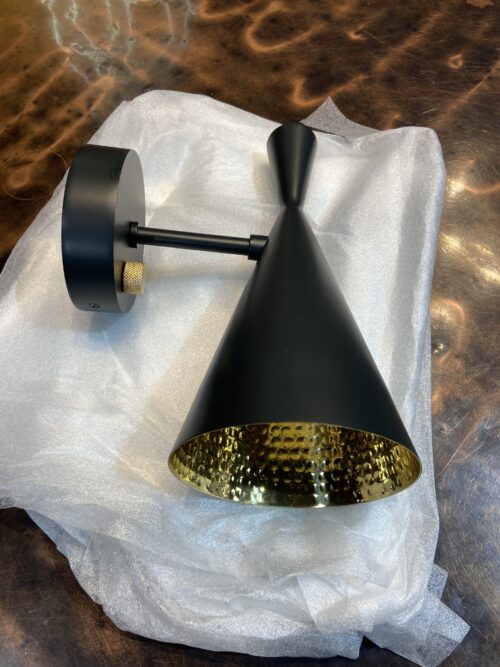 Tom Dixon BEAT-seinävalaisin, musta, outlet - Image 2