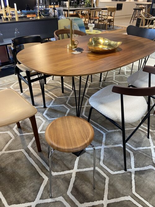 Fritz Hansen DOT-jakkara (2kpl jäljellä), pähkinä/kromi, outlet - Image 2