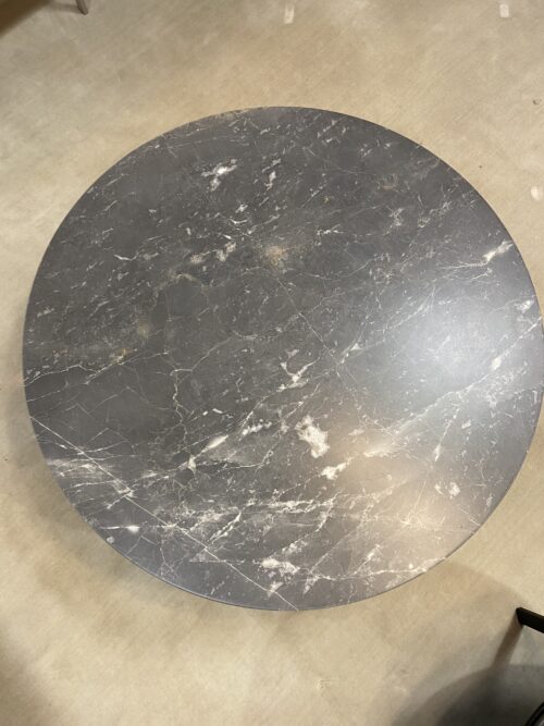 Vipp 425-sohvapöytä Ø90cm, harmaa marmori, outlet - Image 2