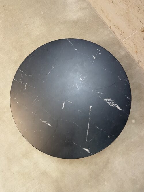 Vipp 423-sohvapöytä Ø60cm, musta marmori, outlet - Image 2