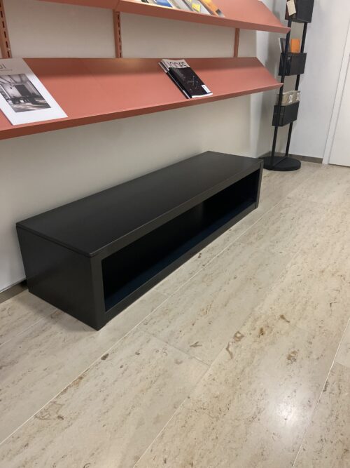 Zeus LOW RACK -matala sivupöytä, musta, outlet - Image 2