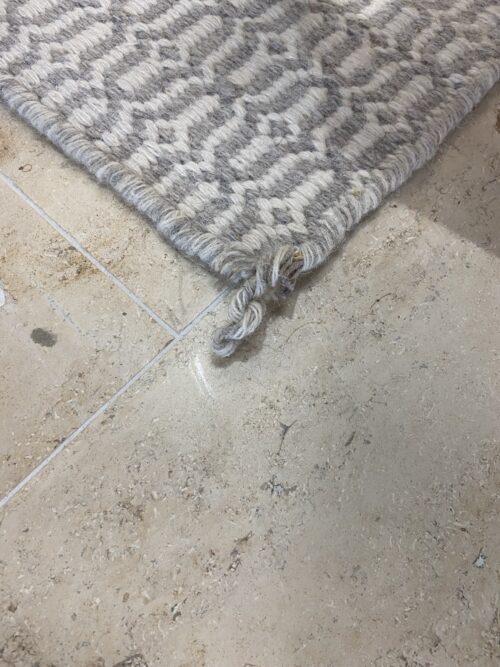 Linie Design TILE SAND -matto 200x300cm, beige/valkoinen, outlet - Image 4