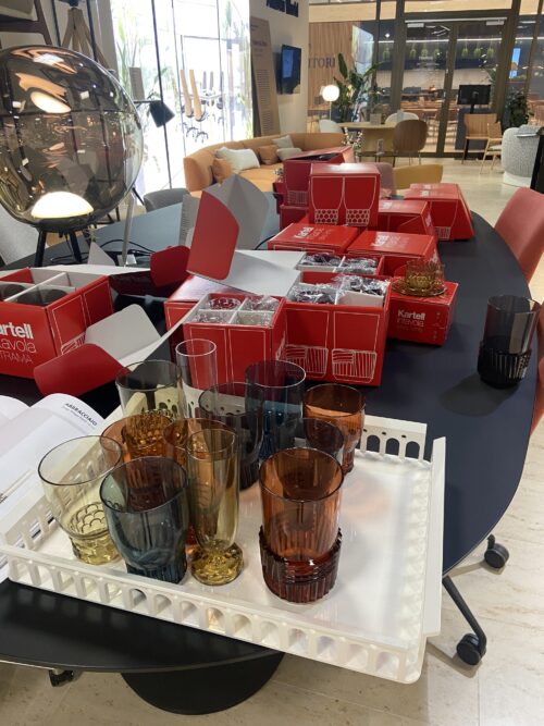Kartell PIAZZA-tarjotin (3kpl jäljellä), valkoinen, outlet - Image 2