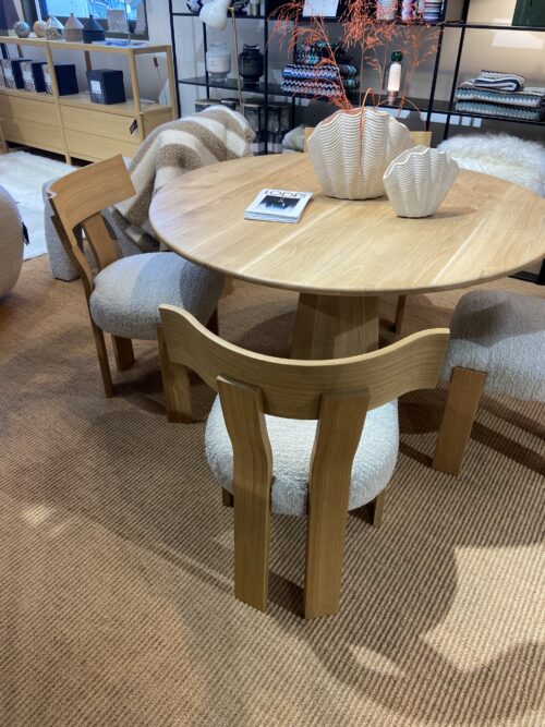 Dusty Deco ALBA-tuoli (4kpl jäljellä), tammi/hiekka, outlet - Image 2