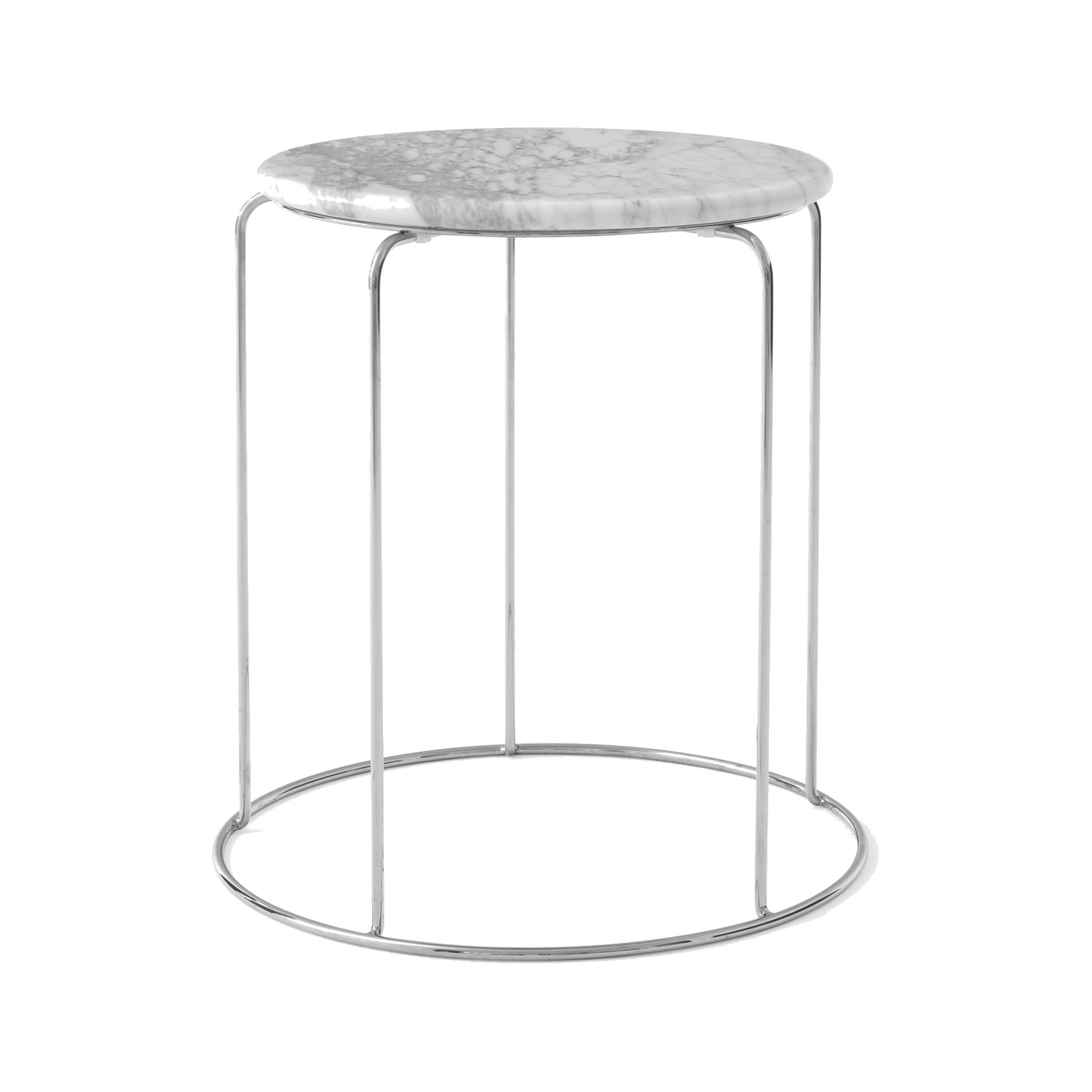 &Tradition WIRE VP11 stool, marble top
