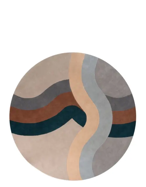 Kartell RUG-matto Ø250cm, monivärinen, outlet