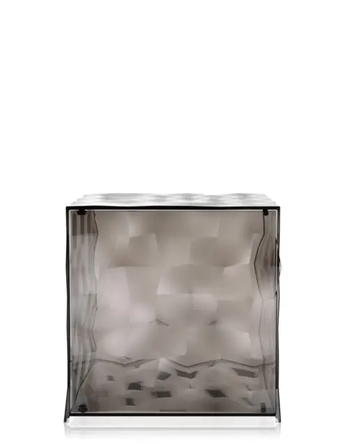 Kartell OPTIC-säilytyskaluste ovella, savunharmaa, outlet