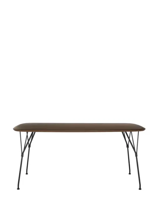 Kartell VISCOUNT OF WOOD -ruokapöytä 190x90cm, pähkinä/musta, outlet