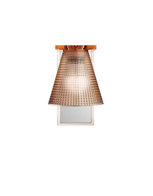 Kartell LIGHT-AIR-seinävalaisin, meripihka, outlet