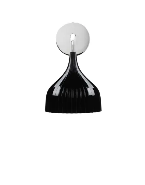 Kartell É-seinävalaisin, musta, outlet