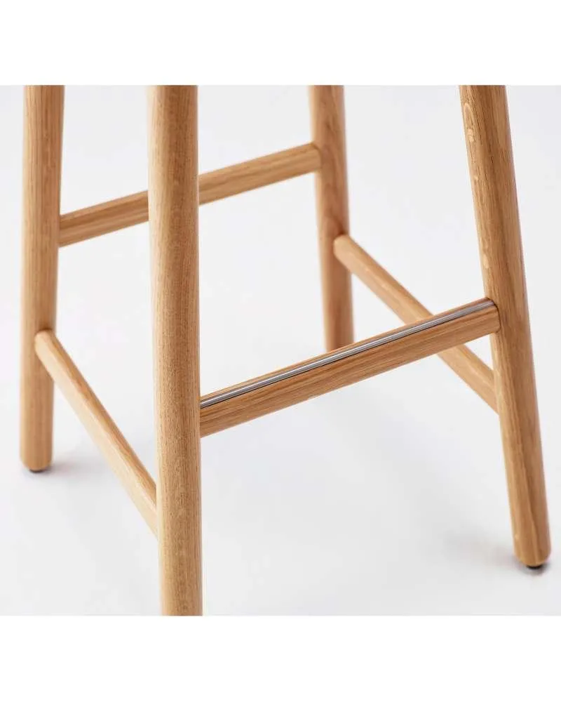 Karl Andersson & Söner SHELL -baarituoli, musta - Image 3