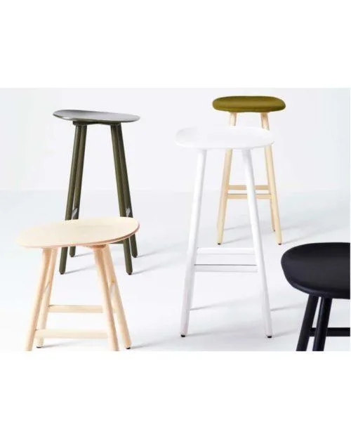 Karl Andersson & Söner SHELL stool, black - Image 6