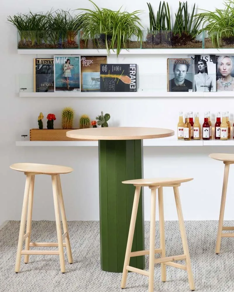 Karl Andersson & Söner SHELL -baarituoli, musta - Image 5