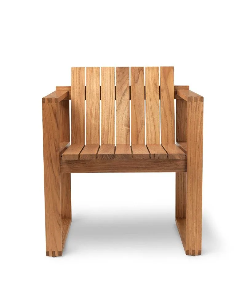 Carl Hansen BK10 -ruokapöydän tuoli pehmusteella - Image 3