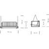 Carl Hansen BK13 swing sofa's cushion, canvas - Image 4