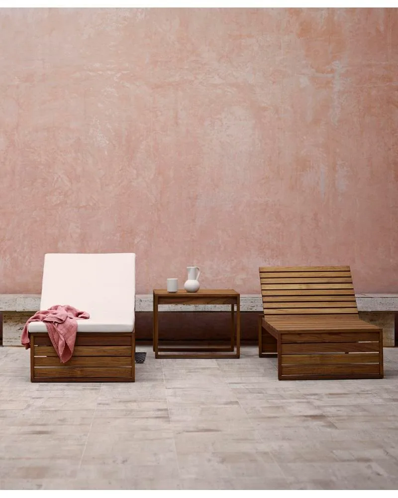 Carl Hansen BK14 sunbed with cushion - Image 4