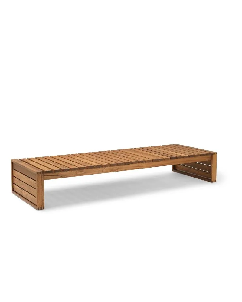 Carl Hansen BK14 sunbed with cushion - Image 3