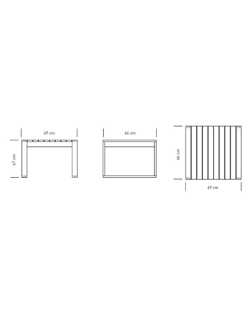 Carl Hansen BK16 side table - Image 5
